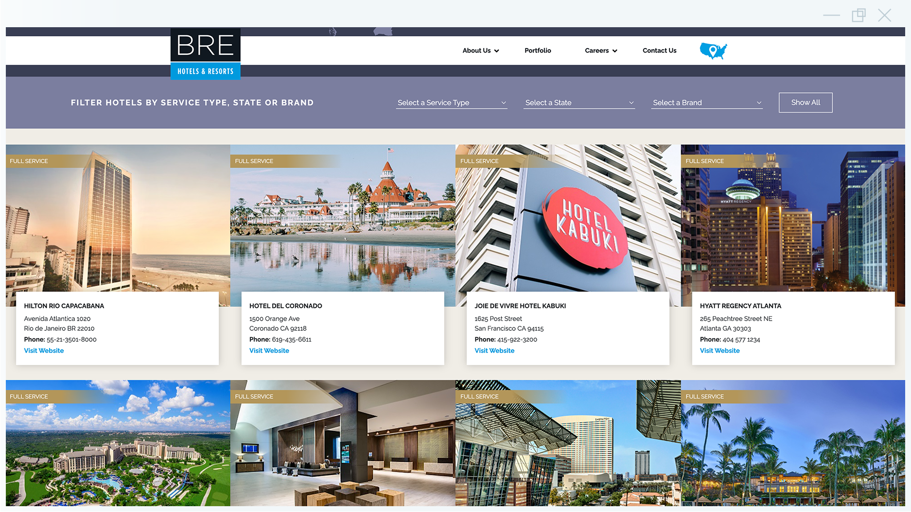 BRE Hotels Desktop